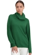 Baby Alpaca dames kasjmier pullover met kol tanis green leaf xl